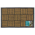 Woven Rubber Tuffscrape Mat 45x75cm